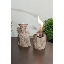 Dekoratif Karyadit Kızı Ve Ateş Çukuru Seti Hediyeli Sütlü Kahve