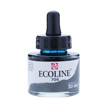 Talens Ecoline Sıvı Suluboya 30ml - Deep Grey 706