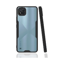 Uryport Realme C11 2021 Kılıf Platin Silikon - Siyah