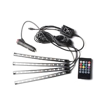 12 Ledli Ayak Altı Sese ve Müziğe Duyarlı Led Lamba