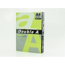Double A Renkli Fotokopi Kağıdı 500 Lü A4 75 Gr Fosforlu Yeşil