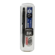 Graph-x Metal Versatil Kalem 0.7 Mm Mat Siyah 3'lü Set