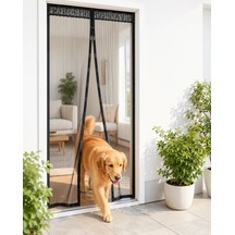 Astraltech Mıknatıslı File Kapı Sinekliği Balkon Bahçe Teras Ve Mutfak İçin Pratik Kullanım