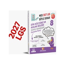 Sinan Kuzucu Yayınları 2027 8. Sınıf Lgs Din Kültürü Ve Ahlak Bilgisi Soru Bankası