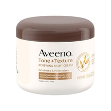 Aveeno Tone + Texture Eksfoliye Edici ve Nemlendirici Gece Vücut Kremi 227 G
