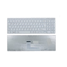 Toshiba Uyumlu Satellite L50-B-1M7 L50-B-1M8 L50-B-1M9 Klavye Beyaz TR