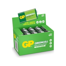 Gp Batteries Gp1604g Greencell 6f22/1222/9v Pil, 9 Volt, 10'lu Kutu