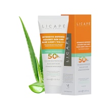 Licape Yağlı Ciltler İçin Aloe Vera Özlü Yüksek Korumalı Güneş Kremi 40ml Sku: Smg8690010483768 Açık Bej