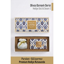 Osmanlı Serisi Premium Hediye Seti Desen 2 2'li Zeytinyağlı Sab Diğer