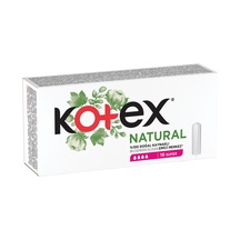 Kotex Natural Tampon Süper 16'lı - 8 Adet Tarı