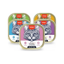Wanpy Kedi Konserve Alatura Mama 5 Çeşit