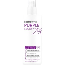 Boom Butter Renk Ve Saç Yapısını Koruyucu Purple Mor Saç Toniği 150 ML