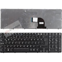 Sony Uyumlu Vaio Sve1511X1E, Sve1512W1E, Sve1513U1R Klavye Siyah Renk  Tu