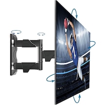 North Bayou P4 32"-55" Tv Uyumlu, 180 Dönüş Açılı, 27.2 Kg Destekli, Vesa Uyumu, Tuv Sertifikalı, Led/lcd Tv Duvar Askı Aparatı P4