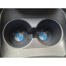 Bmw Araç Bardaklık Altlığı , Bmw Şişe Ve Bardak Altlığı, Bmw Logolu Oto Bardaklık Altlığı