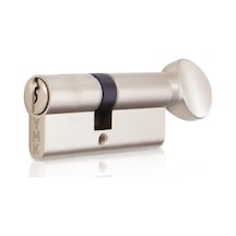 Eko 90mm Saten Cerman Mandallı Hibrit Barel, Kapı Silindiri 11