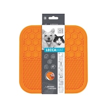 Lecca Kedi Ve Köpekler İçin Yavaş Beslenme Ödül Matı Medium Turuncu 21x21 Cm