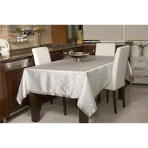 Bilgiçler Masa Örtüsü 160x160 Gümüş
