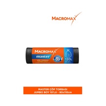 Macromax Master Çöp Torbası Jumbo Boy 10 Adet 20'li Paket