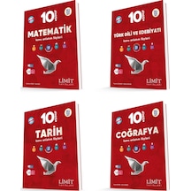 Limit 2026 10. Sınıf Eşit Ağırlık Konu Anlatım Föyleri Kaf Seti 4 Kitap Güncel Müfredat