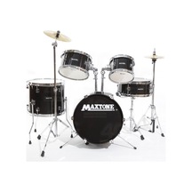Maxtone Mxc-602bk Junıor Davul Set 5 Pcs Siyah Zil ve Tabure