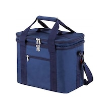 7house Yalıtımlı Soğutucu Çanta Büyük Omuz Askılı Piknik Seyahat Kamp 17l Mavi Çok Renkli