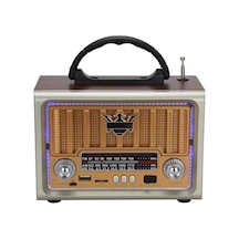 Ams Net Taşınabilir Klasik Am/fm/sw Retro Nostaljik Radyo