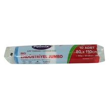 Polmix Çöp Torbası Jumbo Boy Mavi 10'lu 80 x 110 CM