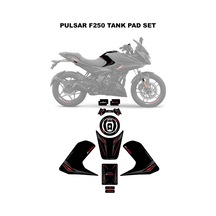 Bajaj Pulsar F250 2023 Model Gidon Pad Set Kırmızı Edition Special Series Redline Grafik