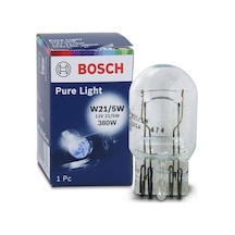 Bulb 1pcs 12v 21/5w W21/5w Pure Lıght 1987302252