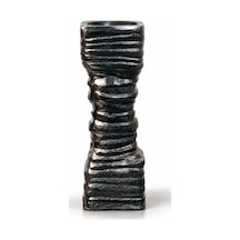 Mikasa Moor Gümüş Sütun Mumluk 11x31cm