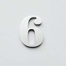 Gendec 5 Cm No 6 Yapışkanlı Metalik Gri