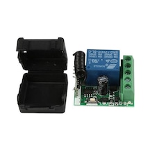 12V 10A 433 Mhz 1 Kanallı Kablosuz Rf Alıcı Röle Modül Kutulu