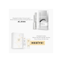 Elizabeth Arden White Tea Kadın Parfüm EDT 100 ML + Clinical Lash+ Brow Enhancing Kaş ve Kirpik Serumu + Vücut Kremi 100 ML
