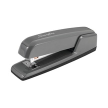 Pack Of 1, 08 Steel Grey - 747 Business Full Strip Desk Stapler, 20-sheet Capacity, Steel Gray 124-Pembe
