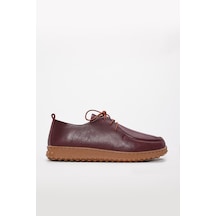 Fast Step Hakiki Deri Kadın Casual Ayakkabı 583za2610 Bordo