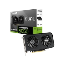 Asus Dual Geforce Rtx5050 Oc Edition Dual-rtx5050-o8g-nvıdıa 8gb Gddr6 Dlss 4 128 Bit Ekran Kartı K