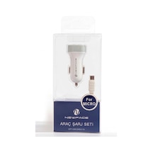 C17 Micro Usb 2.1a Araç Şarjı 1