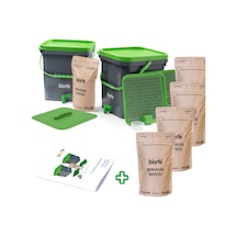 Biorfe Bokashi Kompost Set + 3 Kg Kepek – 18SG6B