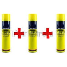Clipper Gaz Çakmak Gazı 250 Ml x 3 Adet