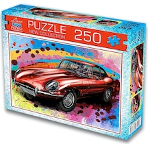 Laço Kids 250 Parça Kırmızı Jaguar Araba Puzzle 1944