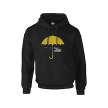 How I Met Your Mother - Umbrella Siyah Erkek Fermuarsız Kapşonlu