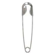 Fugo Metal Saç Tokası 14 Cm Uzun Çengelli Firkete Toka Şık Saç Aksesuarı Gümüş