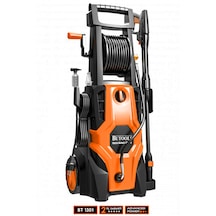 Butools ST-15 140-6 PowerControl 180 Çelik Şanzuman Musluk ve Kovadan Çekme Yüksek Basınçlı Bahçe Oto Yıkama Makinesi Turuncu