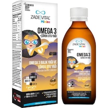 Zade Vital Miniza Omega 3 Ve Çörek Otu Yağı 150 Ml
