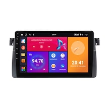 Bmw 3 Serisiuyumlu E46 Android Multimedya Sistemi 1997-2005 8+256 Gb Premium Ekran Yazılımsal 9"