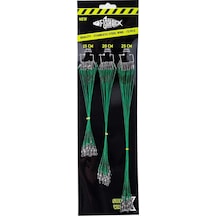 Klipsli Fırdöndülü Çelik Tel - Fishack Wirex - 72'li Kartela Set