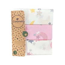 Caramell 3'lü Çok Amaçlı Battaniye 80x90 Cm 9392