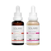 Solaris Vitamin C Serum 30 ML + Kolajen Serum 30 ML Solaris Vitamin C Serum 30 ML + Kolajen Serum 30 ML