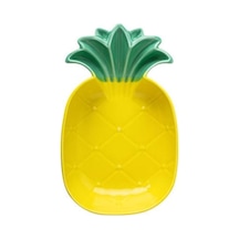 Yaratıcı Meyve Tabağı Ananas Seramik Tatlı Tabağı Porselen Yemek Seti Ev Güzel Kişiselleştirilmiş Yemek Tabağı Salata Tatlı Tabağı 6.25